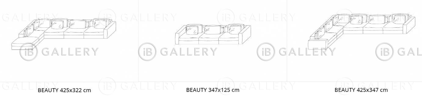 Модульный диван Beauty