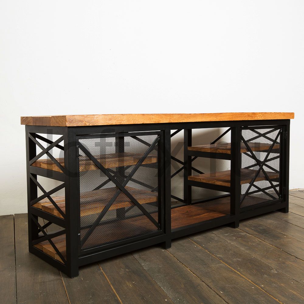 МЕДИА КОНСОЛЬ В СТИЛЕ LOFT