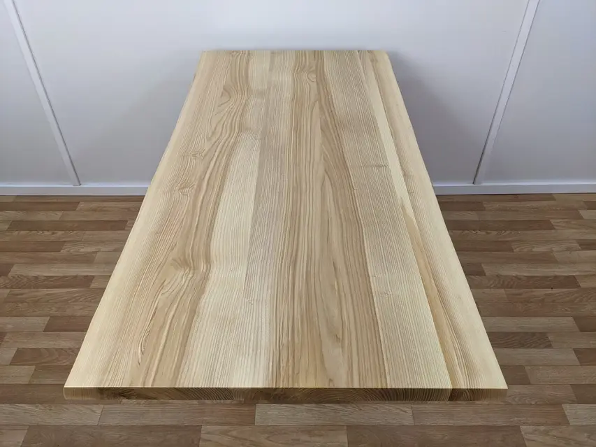 СТОЛЕШНИЦА ИЗ МАССИВА ЯСЕНЯ (ЯСЕНЕВЫЙ ЩИТ ЦЕЛЬНОЛАМЕЛЬНЫЙ)1000х1000 Ясень