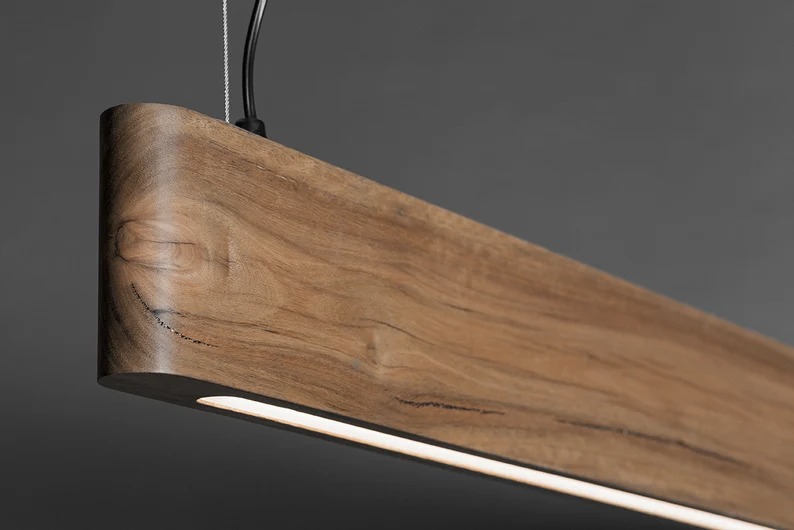 Светодиодная люстра Redial Wood