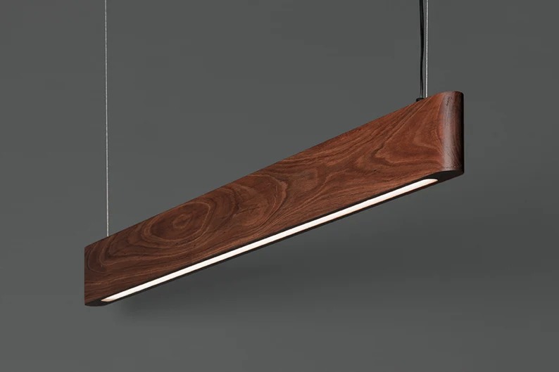 Светодиодная люстра Redial Wood